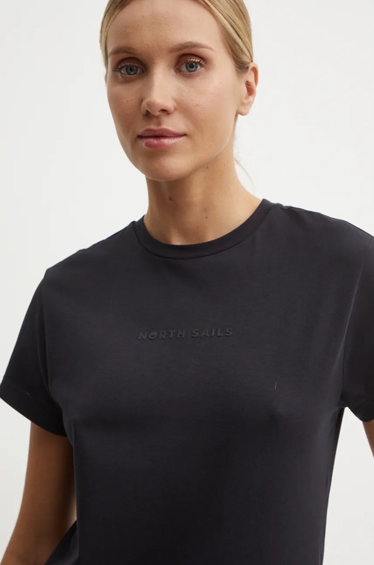 North Sails tricou negru 093505