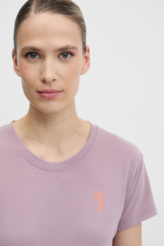 Oblečenie Tričko Helly Hansen SKOG 63083 fialová