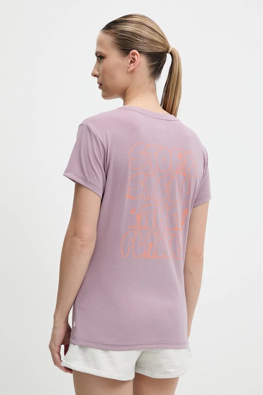 Helly Hansen t-shirt SKOG 63083 rosa SS25
