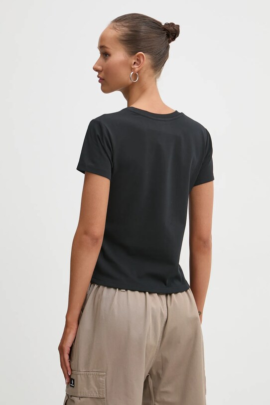 Odzież Converse t-shirt 10027252.A02 czarny