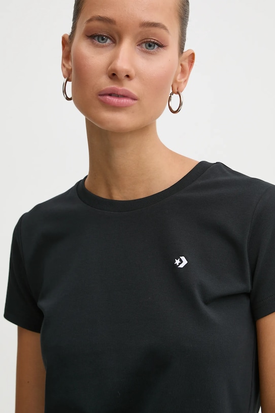 Converse t-shirt czarny 10027252.A02