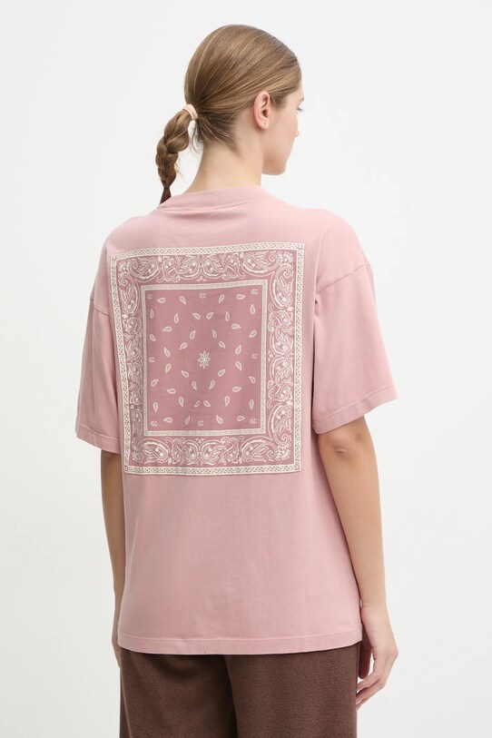 Одежда Хлопковая футболка Champion 117449 розовый