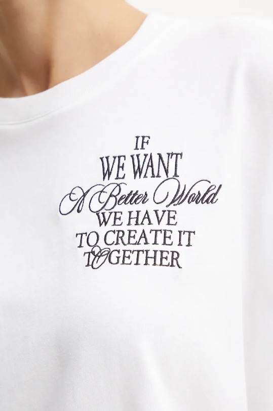 Бавовняна футболка Champion білий 117473