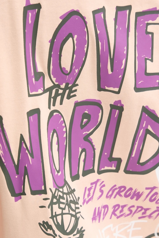 Champion tricou din bumbac 117497 portocaliu