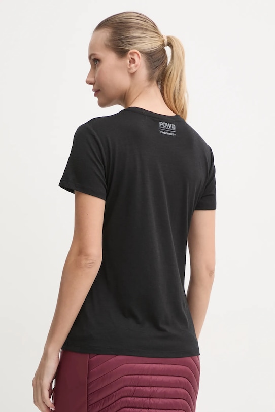 Одежда Спортивная футболка Icebreaker Icebreaker X Protect Our Winters IB0A57470011 чёрный