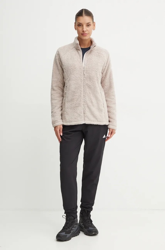 Αθλητικό μπλουζάκι Fjallraven Abisko Wool F84101.555 τιρκουάζ AW24