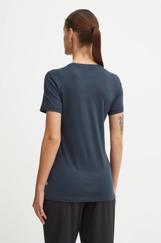 Îmbrăcăminte Fjallraven tricou sport Abisko Wool F84101.555 turcoaz