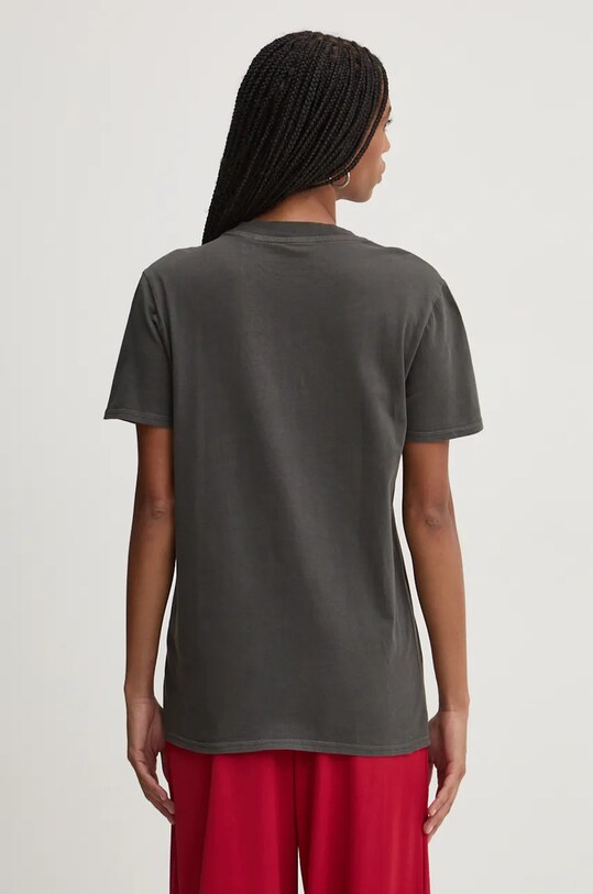 Одяг Бавовняна футболка Volcom B3532400 сірий
