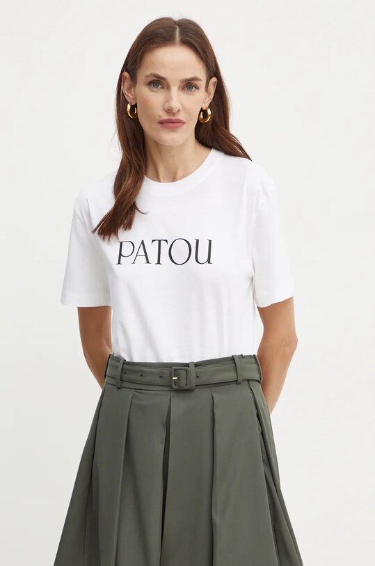 Patou tricou din bumbac alb JE0299999