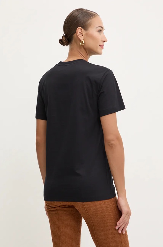 Ρούχα Βαμβακερό μπλουζάκι Patou JE0299999 μαύρο