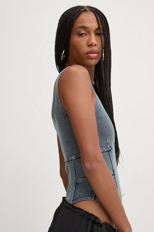 Боді Karl Lagerfeld Jeans блакитний 246J1705