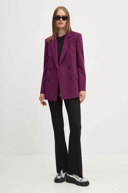 Karl Lagerfeld Jeans tricou din bumbac 246J1706 negru AW24