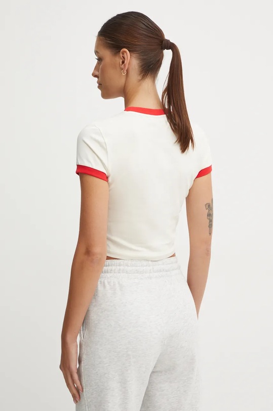Odzież Fila t-shirt Luverne FAW0913 beżowy