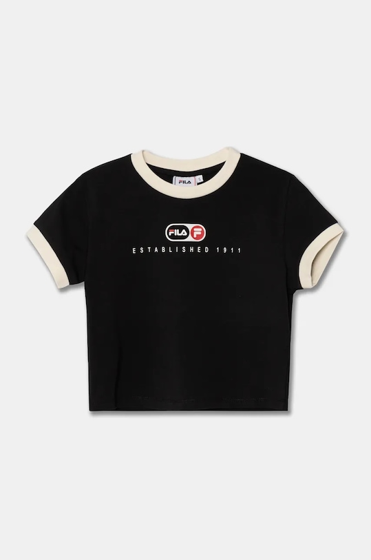 Футболка Fila Luverne slim чёрный FAW0913