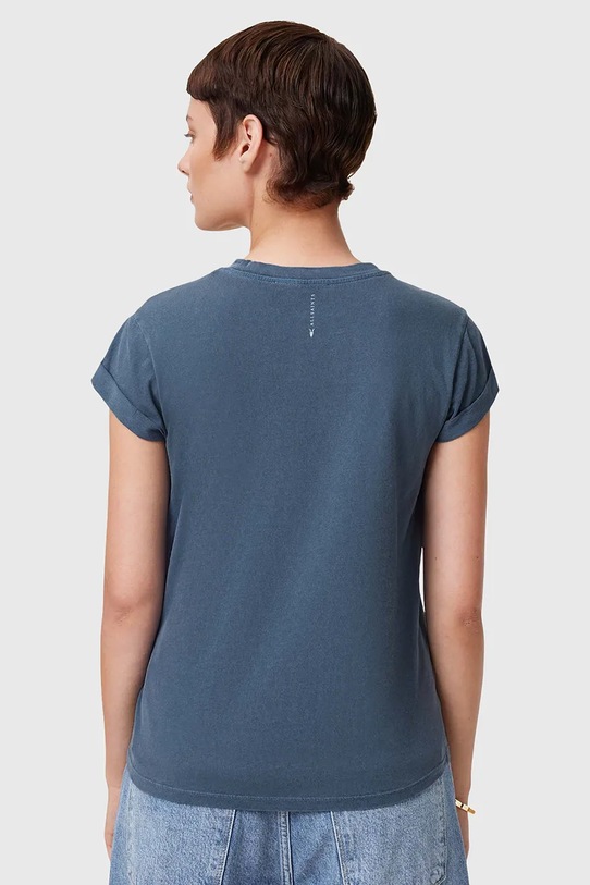 AllSaints t-shirt in cotone ANNA blu W191JB
