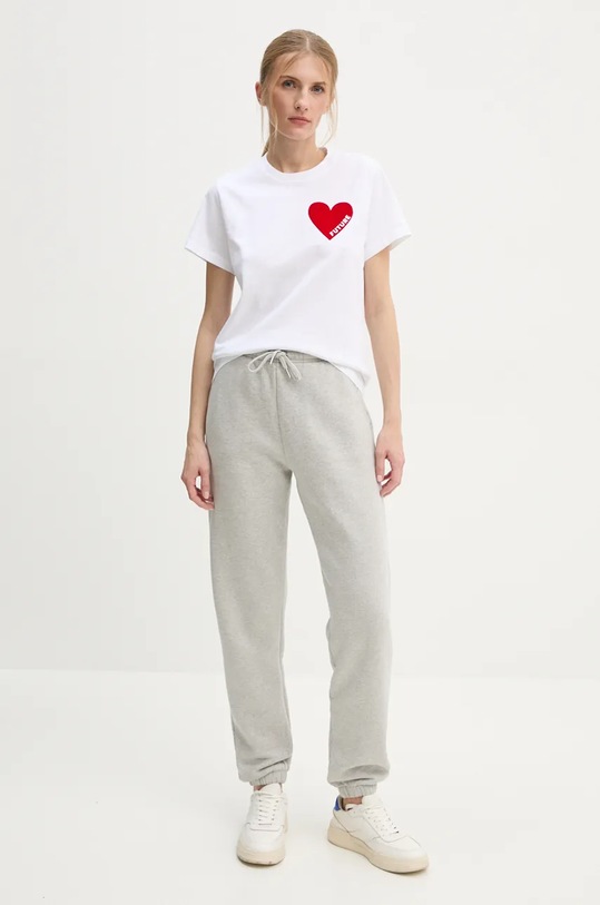 FROM FUTURE tricou din bumbac WTS00829 alb SS25