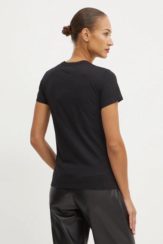 Îmbrăcăminte Karl Lagerfeld tricou din bumbac 246W1719 negru