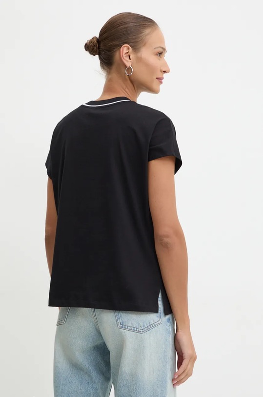 Oblečení Bavlněné tričko Karl Lagerfeld 246W2107 černá