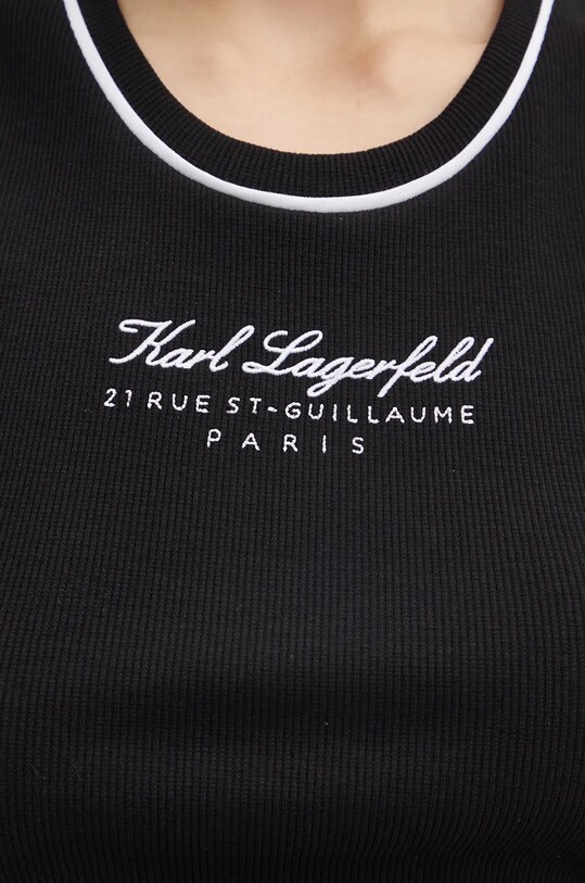 Karl Lagerfeld top 246W2110 negru