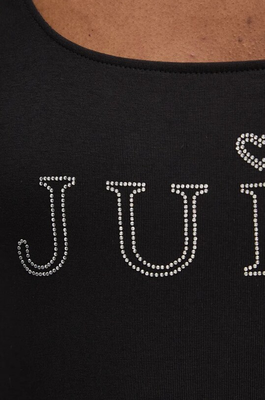 Футболка Juicy Couture REGAL SQUARE NECK CROPPED TEE JCBCT224831.101 чёрный