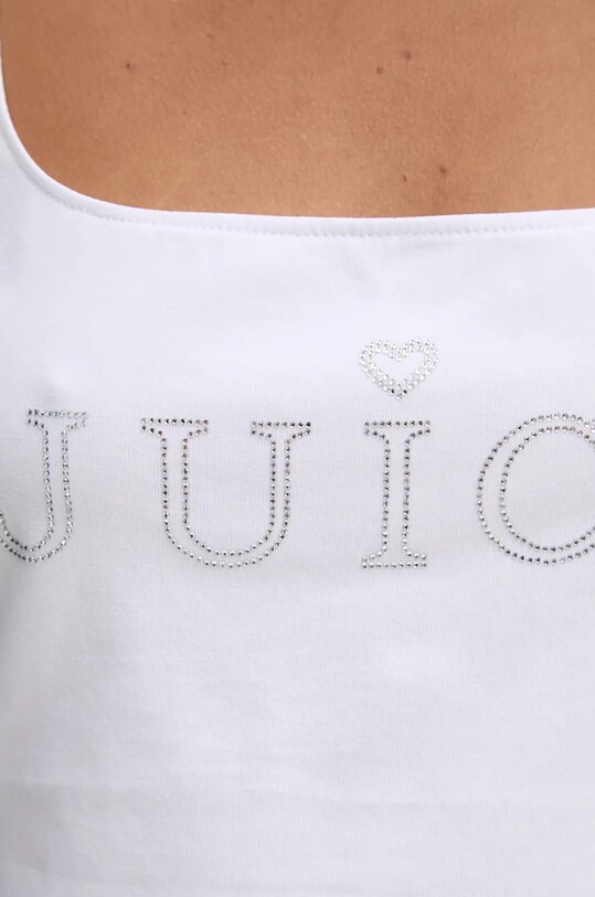 Топ Juicy Couture REGAL SQUARE NECK CROPPED TEE JCBCT224831.117 белый