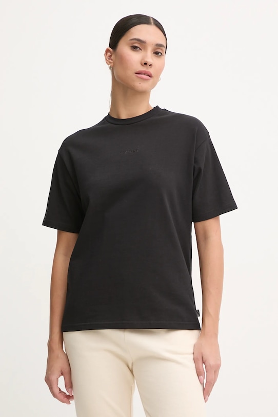 Βαμβακερό μπλουζάκι Picture Maogany WTS0559 μαύρο AW24