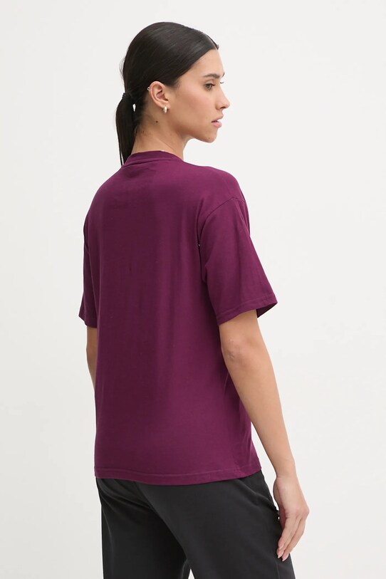 Одежда Хлопковая футболка Picture Kiarra Pocket WTS0581 бордо