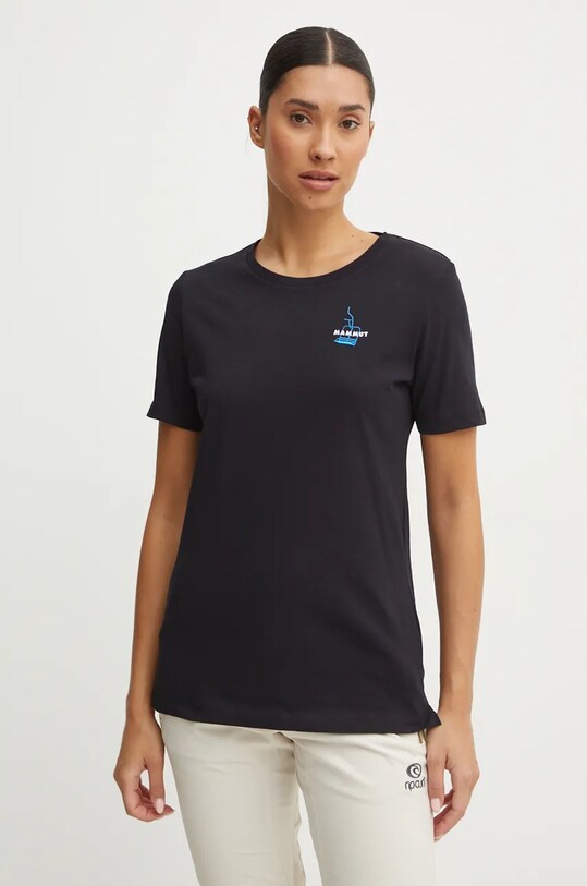 Mammut t-shirt Core applique nero 1017.04085