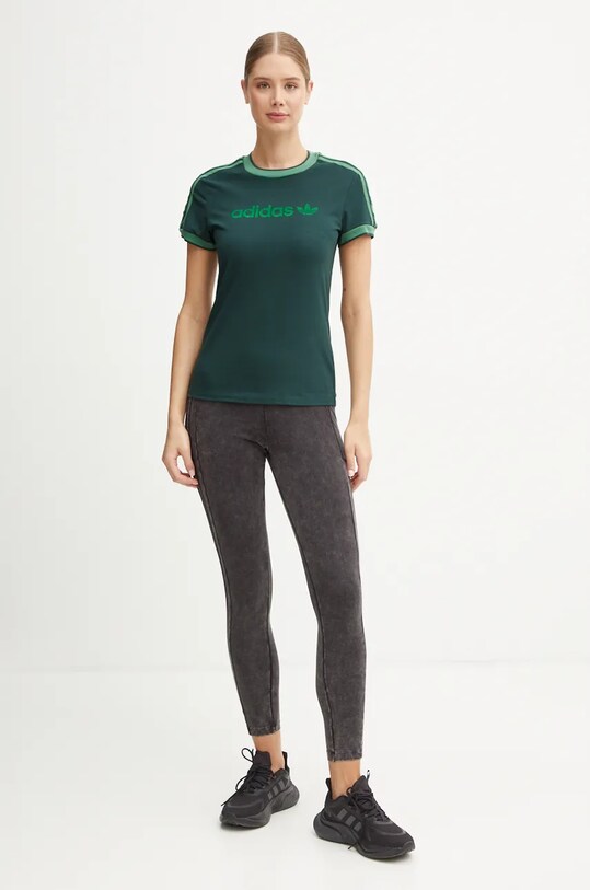 Футболка adidas Originals JJ1504 зелений AW24