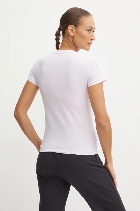 Îmbrăcăminte adidas tricou din bumbac Essentials JG1302 violet