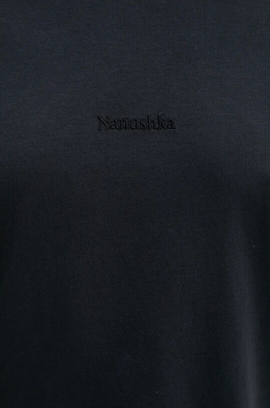 Nanushka cotton t-shirt REECE NU24CRSH00399 black