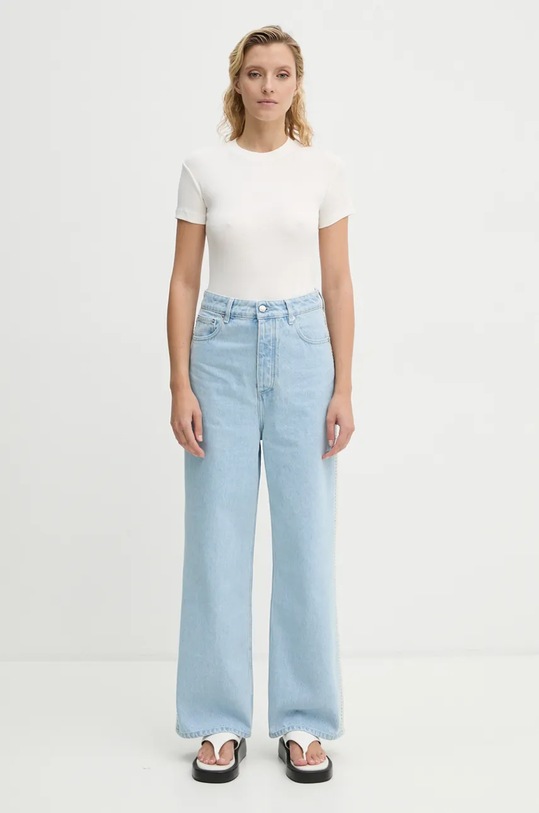 Majica kratkih rukava Nanushka AXTON NW24PFTP2490 bež AW24