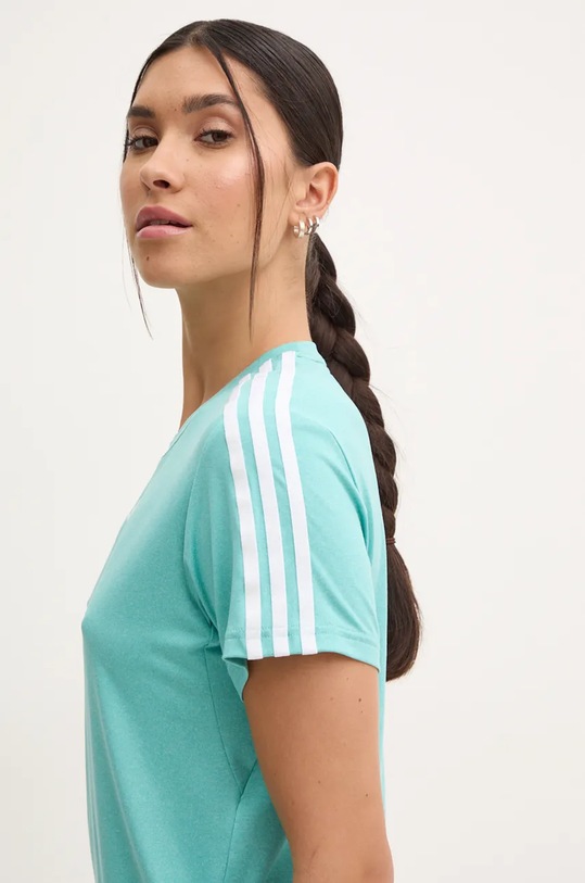 adidas Performance t-shirt treningowy Train Essentials turkusowy IX0991