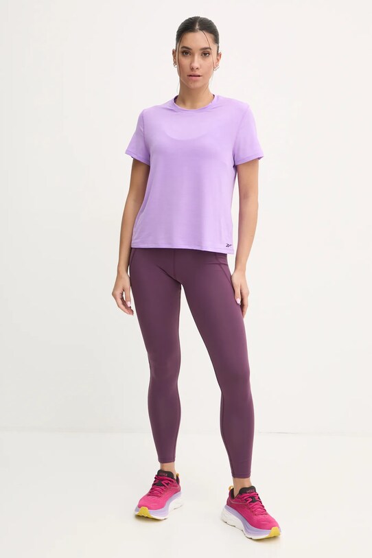 Reebok tricou de antrenament Chill Athletic 100205699 violet AW24