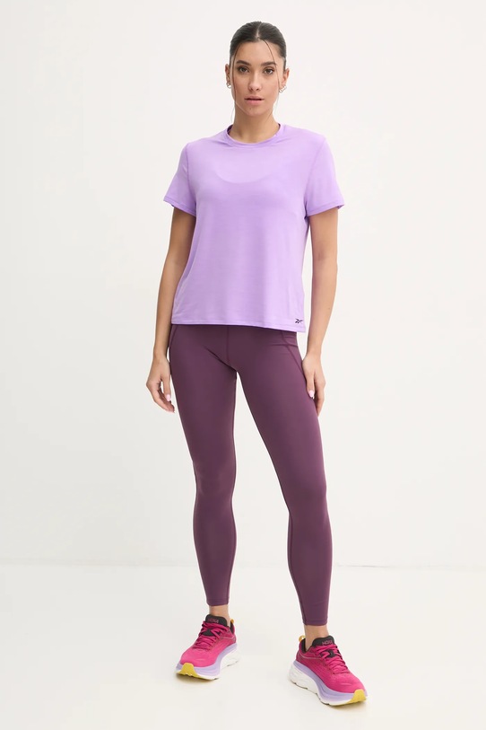 Tréninkové tričko Reebok Chill Athletic 100205699 fialová AW24