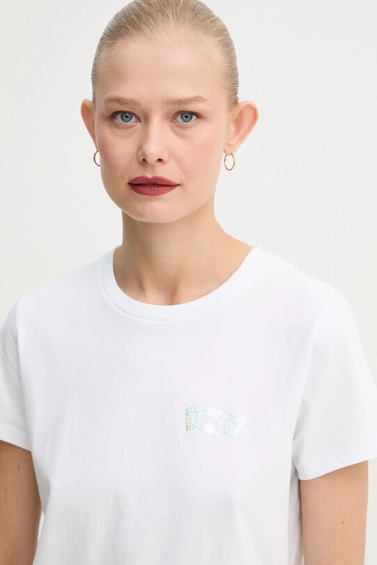 Levi's tricou din bumbac alb 17369.2806