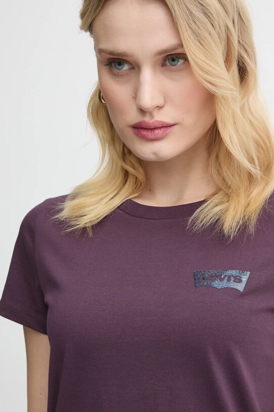 Levi's pamut póló lila 17369.2809