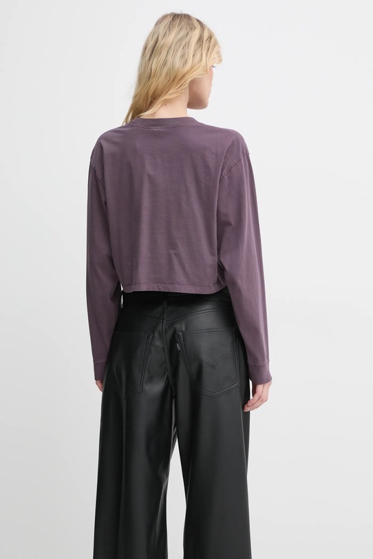 Îmbrăcăminte Levi's longsleeve din bumbac A9418 violet