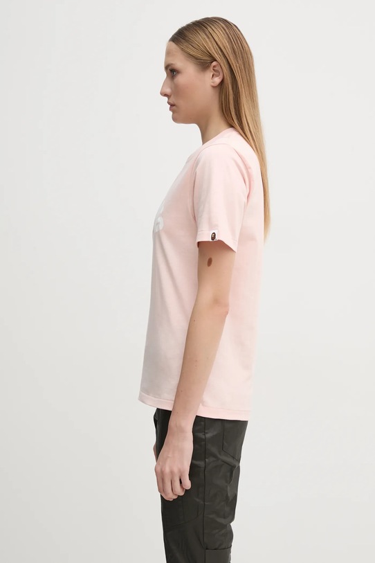 Дрехи Памучна тениска A Bathing Ape COLLEGE TEE 1K80210001 оранжев