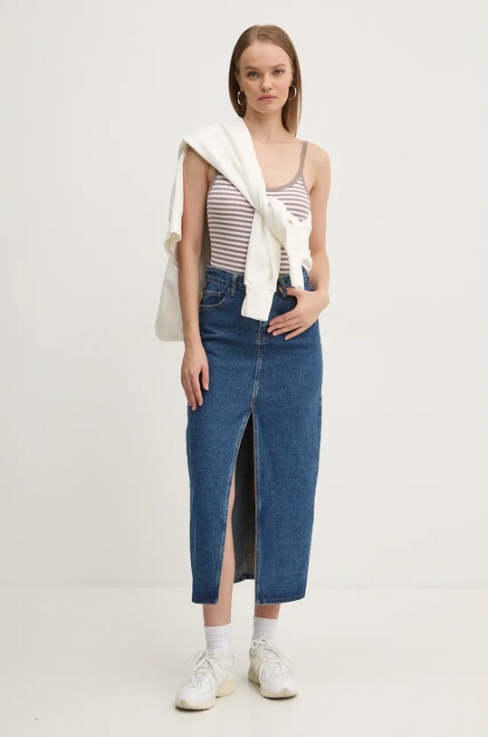 Hollister Co. top KI339.3648.404 bej AW24