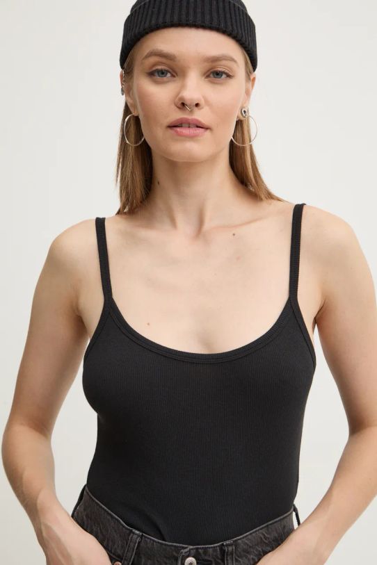 Hollister Co. top negru KI339.3648.900