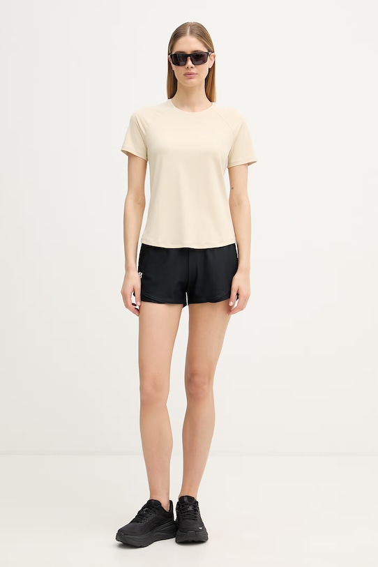 Casall t-shirt γυμναστικής γυναικείο Essential 24201 μπεζ SS26