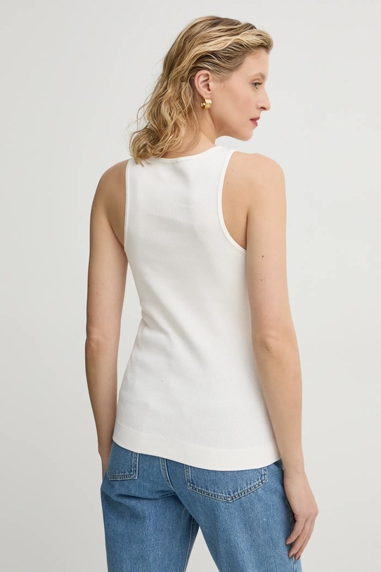 Odzież By Malene Birger top AMANI Q71679008Z beżowy