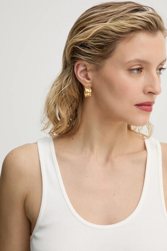 Хлопковый топ By Malene Birger ANISA бежевый Q71679010Z