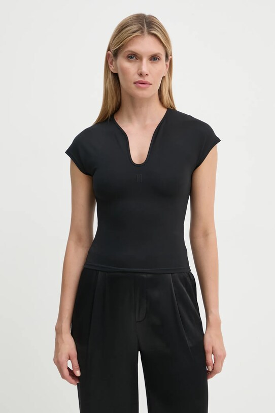 Футболка By Malene Birger VENAZIA slim чёрный Q72465001