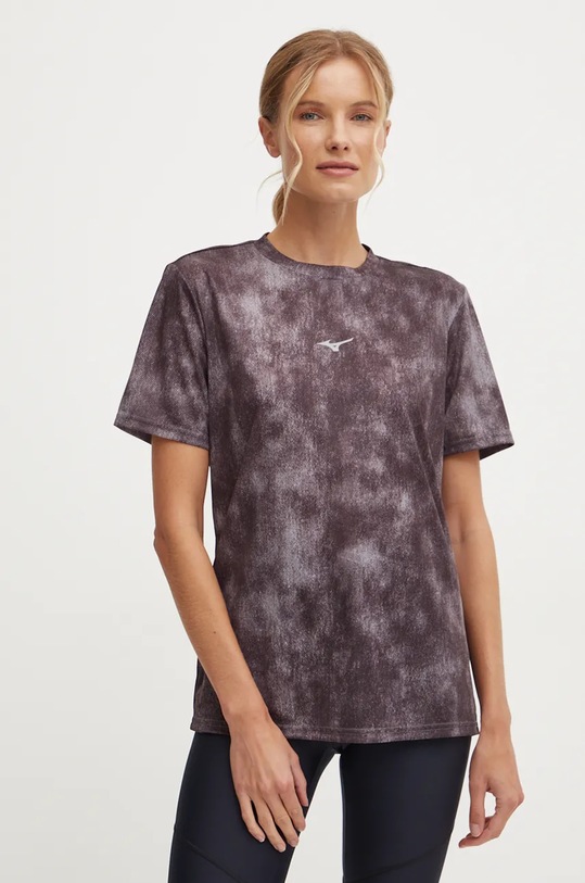 Majica kratkih rukava za trčanje Mizuno Impulse Core siva J2GAB510