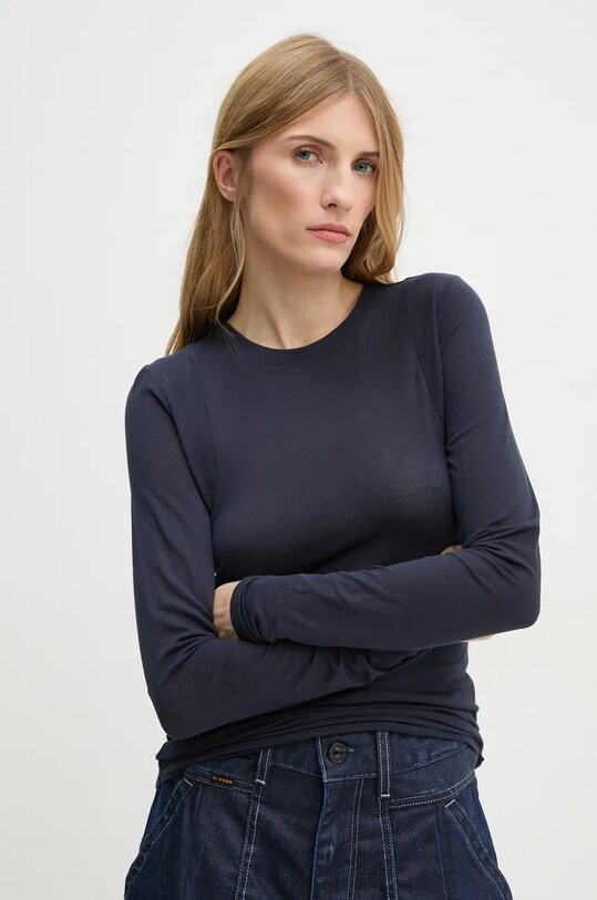 G-Star pamut hosszúujjú pamut sötétkék D25058.C954