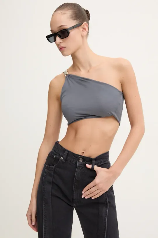 Топ Rick Owens Lilies вталена сив LI02D5192RV