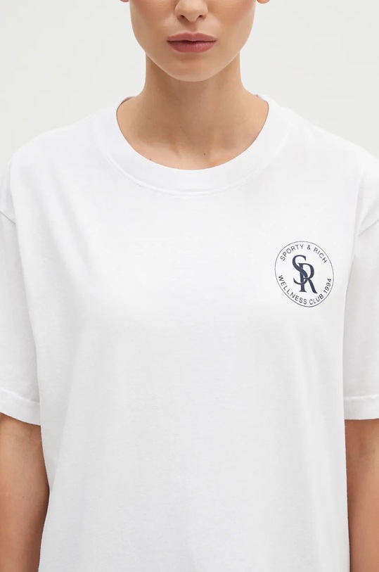 Sporty & Rich t-shirt S&R white TO042S406SW
