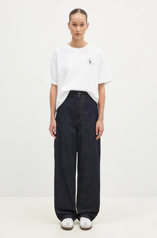 Sporty & Rich t-shirt S&R TO042S406SW white